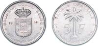 Belgium 5 Francs Belgium Ruanda-Urundi Belgian Congo and Ruanda-Urundi Administrative union 1958 5 Francs Aluminium (95% Aluminium, 4.5% Magnesiu -
