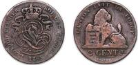 Belgium 2 Centimes Belgium Kingdom 1865 2 Centimes - Léopold I Copper (2447297) 3.7g VF KM 4.1 KM 4.2 KM 4.3 KM 4.4 LA BFM-8 LA BFM-9 -