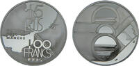 France 15 ECUs / 100 Francs France Fifth Republic 1994 15 ECUs / 100 Francs Opening of the Channel Tunnel -