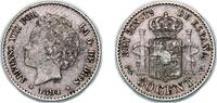 Spain 50 Centimos Spain Kingdom 1894 ????9-4 PGV 50 Centimos - Alfonso XIII (2nd portrait) Silver (.835) Madrid Mint (1109205) 2.48g XF KM 703 Cal -
