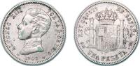 Spain 1 Peseta Spain Kingdom 1903 ????19-03 SMV 1 Peseta - Alfonso XIII (4th portrait) Silver (.835) Madrid Mint (10602000) 4.95g XF KM 721 -