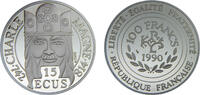 France 100 Francs / 15 Euro France Fifth Republic 1990 100 Francs / 15 Euro Charlemagne -