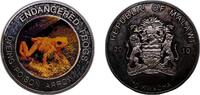 10 Kwacha 2010 Malawi Malawi Republic 2010 10 Kwacha (Golden Harlequin) Silver plated copper-nickel (10000) 29.14g PF Schön 194.8 PF