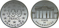 France 100 Francs France Fifth Republic 1993 100 Francs Brandenburg Gate -