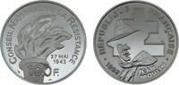 France 100 Francs France Fifth Republic 1993 100 Francs 50th Anniversary of the National Resistance Movement, Jean Moulin -