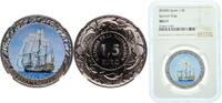 Spain 1.5 Euro Spain Kingdom 2018 M 1.5 Euro (Spanish Ship) Copper-nickel (10000) NGC MS 67 KM 1415 -