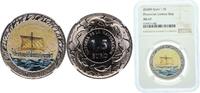 Spain 1.5 Euro Spain Kingdom 2018 M 1.5 Euro (Phoenician combat ship) Copper-nickel (10000) NGC MS 67 KM 1412 -