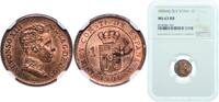 Spain 1 Centimo Spain Kingdom 1906 SLV 1 Centimo - Alfonso XIII (4th portrait) Bronze (95% copper, 4% tin, 1% zinc) Madrid Mint (7500000) 1g NGC -