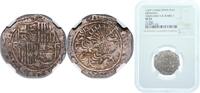 Spain Spain Kingdom ND (1497-1504) G REAL -FERDINAND V ISABEL I Granada Mint 3.36g NGC VF 25 -