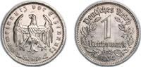 Germany 1 Mark Germany 1934 D 1 Reichsmark Nickel (30597152) 4.77g AU KM 78 AKS 36 J 354 Schön 80 -