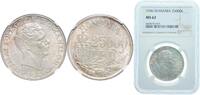 Romania 25 000 Lei Romania Kingdom 1946 25 000 Lei - Mihai I Silver (.700) State Mint (Monetăria Statului), Bucharest (2372600) 12.5g NGC MS 62 KM -