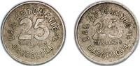 Spain 25 Centimos Spain ND (1932-1947) Token - Bar Automatic S/A de Barcelona Copper-nickel 6.83g XF -