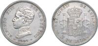 Spain 2 Pesetas Spain Kingdom 1905 *19-05 SMV 2 Pesetas - Alfonso XIII (4th portrait) Silver (.835) (3589000) 9.97g AU KM 725 Cal 34 -