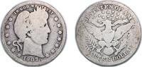 United States ¼ Dollar United States Federal republic 1907 D ¼ Dollar Barber Quarter Silver (.900) (.100 copper) Denver Mint (2484000) 5.63g F KM 11 -