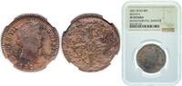 Spain 8 Maravedis Spain Kingdom 1821 8 Maravedis - Fernando VII (2nd portrait) Copper Segovia Mint 10g NGC XF KM 486.1 Cal 1672 -