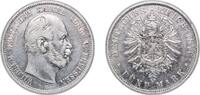 Germany 5 Mark Germany Kingdom of Prussia Second Empire 1876 C 5 Mark - Wilhelm I Silver (.900) (Ag 900, Cu 100) Frankfurt am Main Mint (812361 -