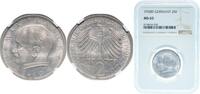 Germany 2 Deutsche Mark Germany Federal Republic 1958 D 2 Deutsche Mark (Max Planck) Copper-nickel (75% Copper, 25% Nickel) Munich Mint (12623000) 7g NG -