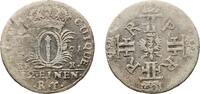 Germany 1⁄12 Thaler Germany Kingdom of Prussia Electorate of Saxony (Albertinian Line) Holy Roman Empire 1701 HFH 1⁄12 Thaler - Frederick I Billon ( -