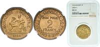France 2 Francs France Third Republic 1924 2 Francs (Chambers of Commerce) Copper-aluminium Paris Mint (29631410) NGC MS 63 Franc 2014 267 Gad -