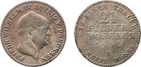 Germany 2½ Silbergroschen Germany Kingdom of Prussia 1855 A 2½ Silbergroschen - Frederick William IV Billon (.375 silver) Berlin Mint (1555617) 2.98g VF S -