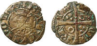 Spain 1 Denier Spain Principality of Catalonia 1291 - 1327 Dinero - Jaime II Billon (.250 silver) La Seca Mint 0.81g VF Cru 342 -
