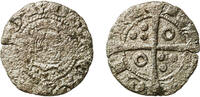 Spain Spain Principality of Catalonia 13rd - 17th Centuries Denier Silver La Seca Mint 0.62g VF Corrossion -