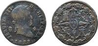 Spain 4 Maravedis Spain Kingdom 1828 4 Maravedis - Fernando VII Copper Segovia Mint 4.66g VF KM 489 -