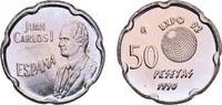 Spain 50 Pesetas Spain Kingdom 1990 M 50 Pesetas - Juan Carlos I (Expo '92) Copper-nickel (75% copper, 25% nickel) Royal Mint of Spain (25234000) -