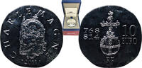 France 10 Euros France Fifth Republic 2011 10 Euros (Charlemagne) Silver (.900) Paris Mint (5950) 22.2g UNC KM 1802 Gad Euro C547 -
