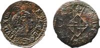 Spain 1 Seiseno Spain Principality of Catalonia Spanish states 1641 - 1652 Seiseno - Luis XIV (Barcelona) Copper La Seca Mint 3.89g VF KM 27 Dy -
