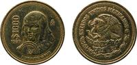 Mexico 1000 Pesos Mexico United Mexican States 1989 Mo 1000 Pesos Aluminium bronze (92% Copper, 6% Aluminium, 2% Nickel) Casa de Moneda de México -