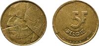 Belgium 5 Francs Belgium 1986 5 Francs - Baudouin I (French text) Copper-aluminium-nickel (Copper 92%, Aluminium 6%, Nickel 2%) Royal Mint of Bel -