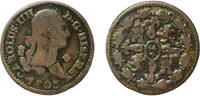 Spain 4 Maravedis Spain Kingdom 1803 4 Maravedis - Carlos IV Copper Real ingenio de Segovia Mint 4.93g VF KM 427 Cal 1500 -