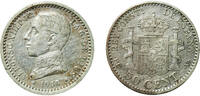 Spain 50 Centimos Spain Kingdom 1910 ????1-0 PCV 50 Centimos - Alfonso XIII (5th portrait) Silver (.835) Royal Mint of Spain (4526000) 2.46g XF Cl -