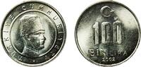 Turkey 100 000 Lira Turkey Republic 2002 100 000 Lira Nickel brass (65% Copper, 18% Nickel, 17% Zinc) Turkish State Mint (165751000) 4.46g UNC KM 1 -