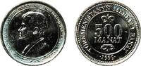 Turkmenistan 500 Manat Turkmenistan 1999 500 Manat Nickel clad steel Royal Mint (20000000) 3.52g UNC KM 12 Schön 17 -