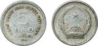 Vietnam 5 Haos Vietnam Socialist Republic 1976 5 Hao Aluminium Berlin Mint 1.8g VF KM 13 Schön 66 -