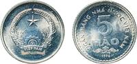 Vietnam 5 Haos Vietnam Socialist Republic 1976 5 Hao Aluminium Berlin Mint 1.78g UNC KM 13 Schön 66 -