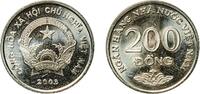 Vietnam 200 Đồng Vietnam Socialist Republic 2003 200 Đồng Nickel plated steel Mint of Finland (500000000) 3.15g UNC KM 71 Schön 142 -