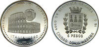Cuba 5 Pesos Cuba Second Republic 1989 5 Pesos 14th, FIFA World Cup Italy, 1990, Colosseum -