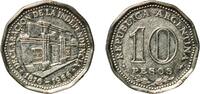 Argentina 10 Pesos Argentina Federal Republic 1966 10 Pesos (Declaration of Independence) Nickel clad steel Buenos Aires Mint (29335504) 4.93g UNC -