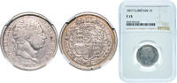 Great Britain 1 Shilling Great Britain Kingdom 1817 1 Shilling - George III (New coinage) Silver (.925) Royal Mint (Tower Hill) (23031300) 5.66g NCG F 15 -