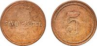 France France Republic ND Token - Savoy Hôtel 5.22g XF -
