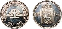 Norway Norway Kingdom 1972 Token - Sparebankene I Norge Silver (.925) 17.29g UNC -