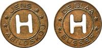 Denmark Denmark Kingdom ND Token - Jens Abildskou de Blaa Busser Brass 1.79g AU -