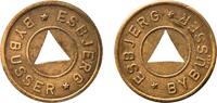 Denmark Denmark Kingdom ND Token - Esbjerg Bybusser Brass 2.04g UNC -