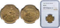 France 1 Franc France Third Republic 1921 1 Franc (Chambers of Commerce) Copper-aluminium (91% Copper, 9% Aluminium) Paris Mint (54571959) 4g N -