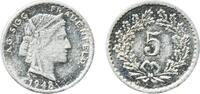 Switzerland 5 Rappen Switzerland Federal State 1948 B Medal - 5 Rappen Aluminum Bern Mint (4710000) 0.25g AU HMZ 2 1212 Divo/Tob19 319 KM 26 Schön 2 -