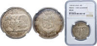 Belgium 100 Francs Belgium Kingdom 1950 100 Francs (Kings; French text) Silver (.835) (16.5% copper) Royal Mint of Belgium (2807000) 18g NGC MS 62 -