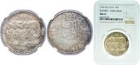 Belgium 100 Francs Belgium Kingdom 1949 100 Francs (Kings; Dutch text) Silver (.835) (16.5% copper) Royal Mint of Belgium (2271000) 18g NGC MS 62 M -